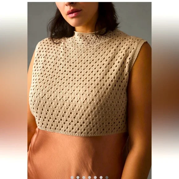 Mare Mare x Anthropologie Mock-Neck Sleeveless Dress - size XS - Picture 9 of 16